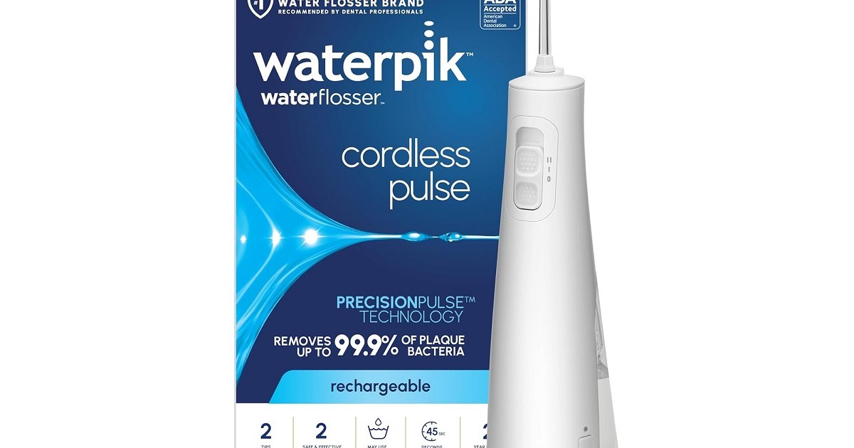 This Waterpik water flosser is all the way in which right down to solely  from Amazon